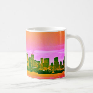 New York City Skyline Mug by Tamara Diaz Art