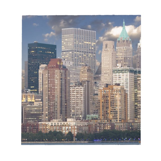 New York City Skyline Notepad (Front)