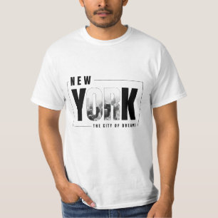 New York City Skyline OR T-Shirt - Urban Chic 
