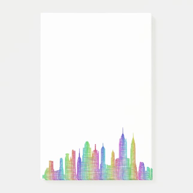 New York City skyline Post-it Notes (Front)