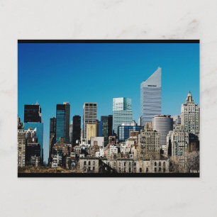 New York City Skyline Postcard