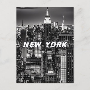New York City Skyline Postcard