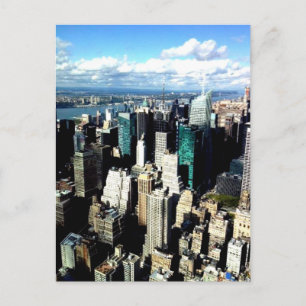 New York City Skyline Postcard