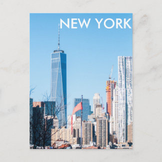New York City skyline Postcard