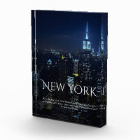 New York City Skyline Poster – Modern Wall Art Pri