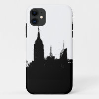 New York City Skyline Silhouette iPhone 5/5S Case