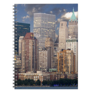 New York City Skyline Spiral Notebook