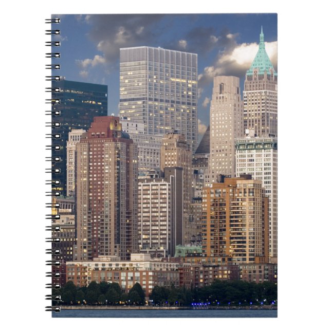 New York City Skyline Spiral Notebook (Front)