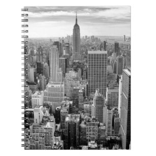 New York City Skyline Spiral Notebook