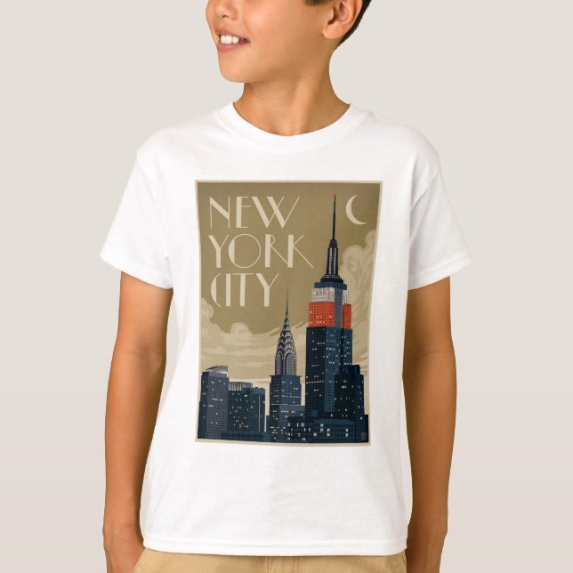 New York City Skyline T-Shirt (Front)
