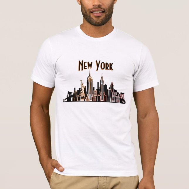 New York City Skyline T-Shirt (Front)