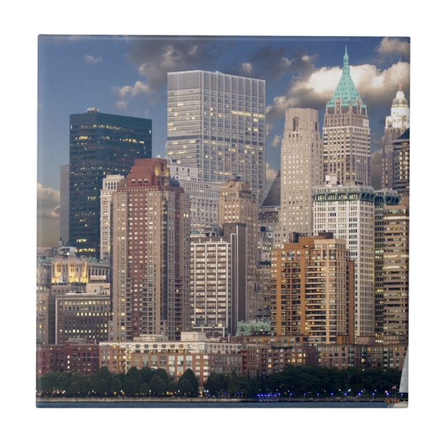 New York City Skyline Tile (Front)