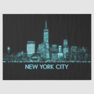 New York City Skyline Tissue Paper