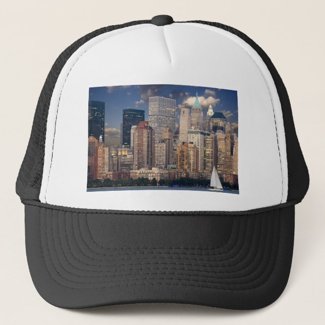 New York City Skyline Trucker Hat (Front)