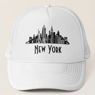 New York City Skyline Trucker Hat