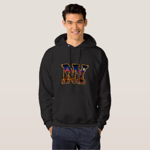 New York City Skyline Vintage Hoodie – NYC Sweatsh