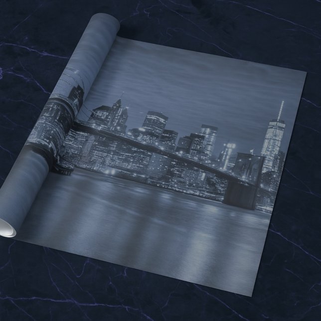 New York City Skyline Wrapping Paper (Creator Uploaded)