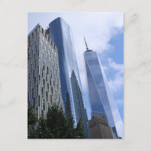 New York City Skyscrapers Postcard