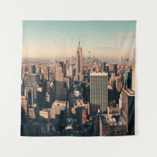 New York City skyscrapers roof terrace urban views Tapestry