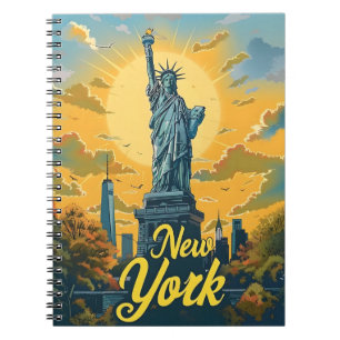 New York City Statue of Liberty Notebook
