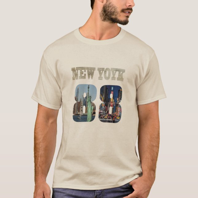New York city statue of liberty t-shirt design (Front)