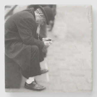 New York City Street Urban Photo Stone Coaster