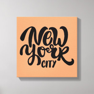 New York City Style Canvas Print