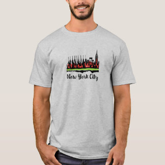New York City T-shirt drawing/illustration