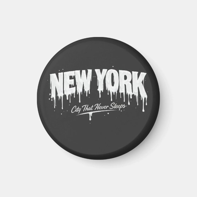 New York City That Never Sleeps Magnet (Front)