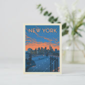 New York City | The City of Dreams Postcard (Standing Front)