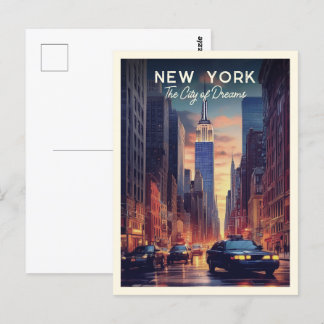 New York City | The City of Dreams Postcard