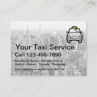 New York City Theme Business Card