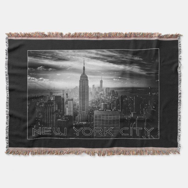 NEW YORK CITY throw blanket (Front)