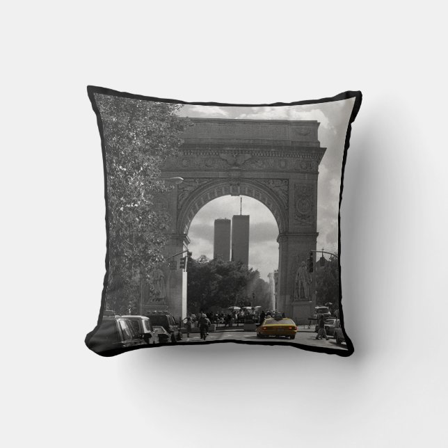 New York City Throw Pillow (customise) (Front)