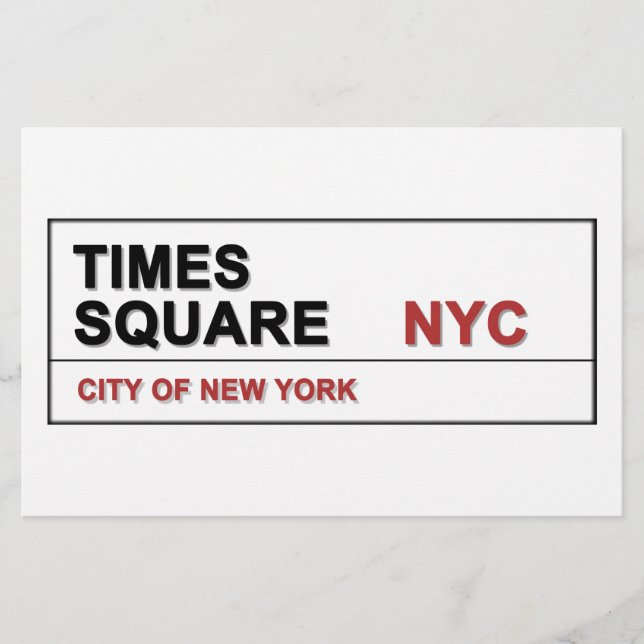 New York City Times Square (Front)