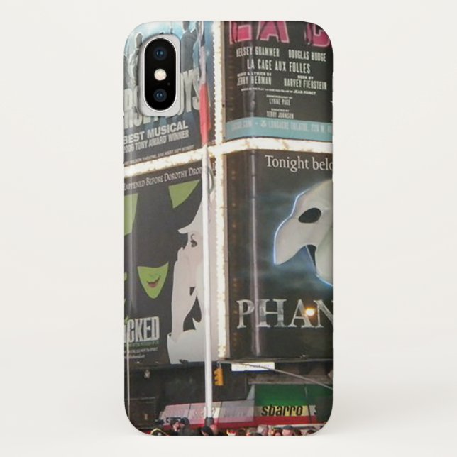 New York City Times Square City Lights Case-Mate iPhone Case (Back)