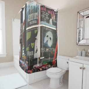 New York City Times Square Shower Curtain