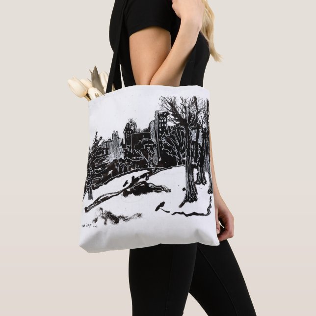New York City Tote Bag (Close Up)