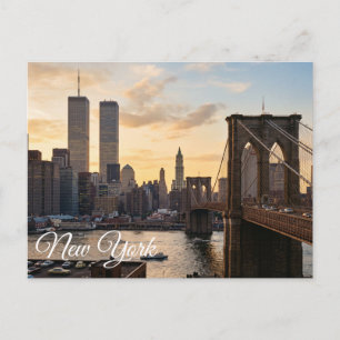 new york city travel postcard