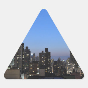 New York City Triangle Sticker