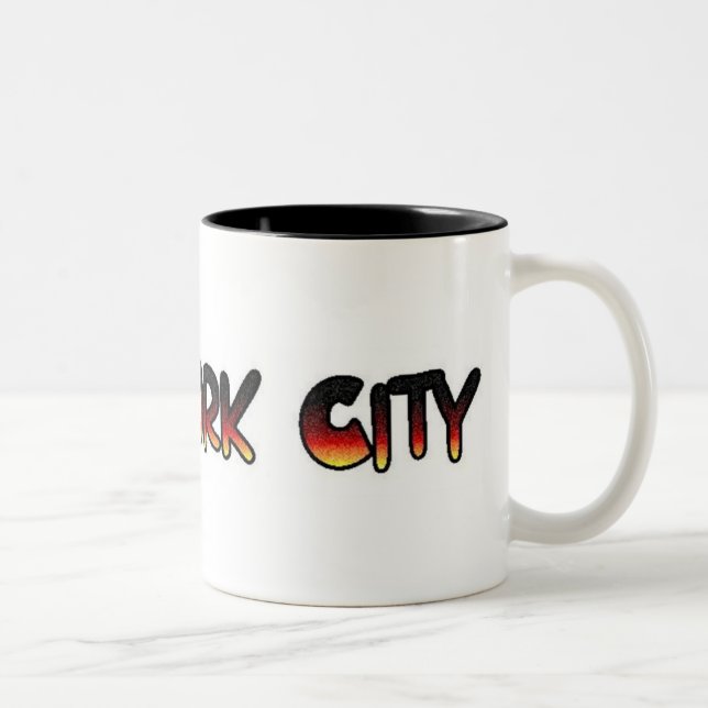 new york city Two-Tone coffee mug (Right)