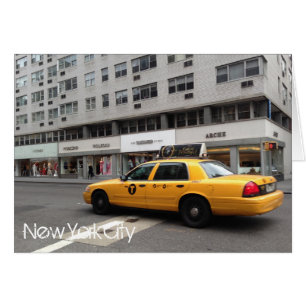 New York City Upper East Side Yellow Taxi Cab NYC