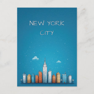 New York City USA Postcard