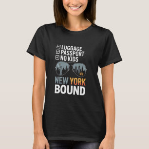 New York City Vacation Trip USA Souvenirs T-Shirt