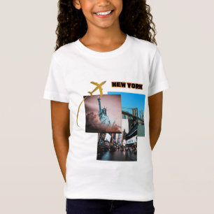 New York City Vibes – Urban Travel Collage T-Shirt
