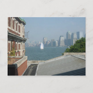New York City View of the Bay Postcard