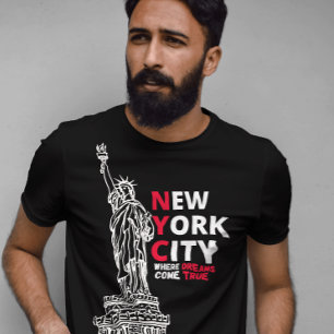 New york city vintage classic inspiring quote T-Shirt