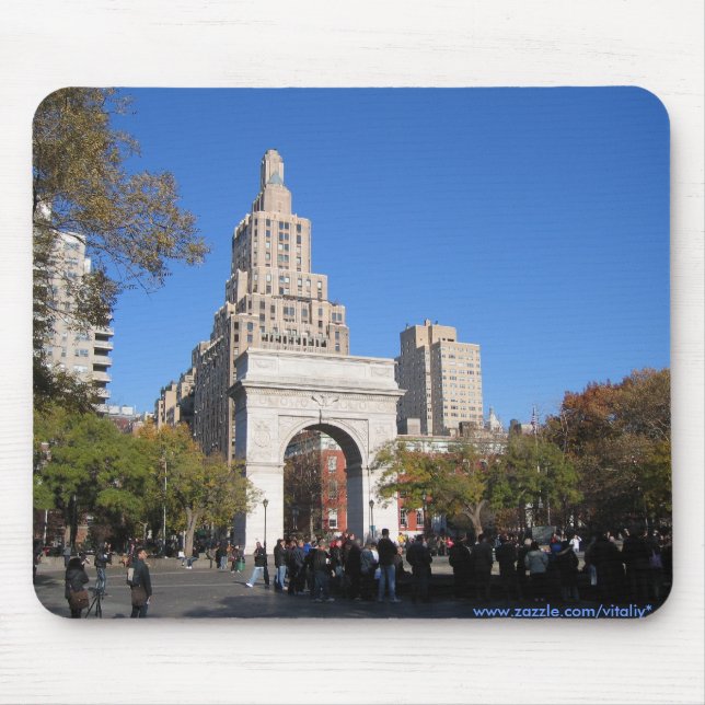 New York City Washington Square mousepad (Front)