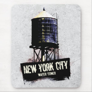 New York City Water Tower Mousemat