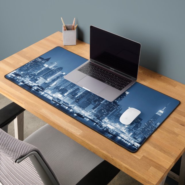 New-York City Winter Landscape Desk Mat (Office 2)